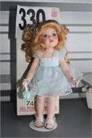 Sweetie Pies Julia Porcelain Doll #111609 In Box