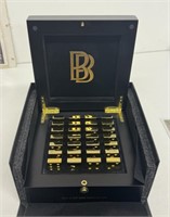 BEN BALLER GOLD DOMINO SET