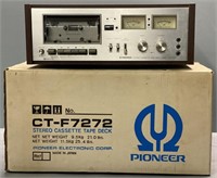 Pioneer Stereo Cassette Tape Deck CT-F7272