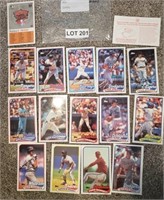 (14) Topps "Baseball Talk" Oversized Baseball Card