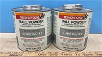 2 Unopened 3LB Cans Of Winchester Super-Lite Ball