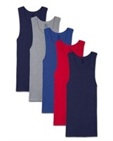 5-Pack Fruit of the Loom Men's Large Assorted