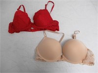 Lot Of (2) Smart & Sexy Women's 36B Bra, Nude &