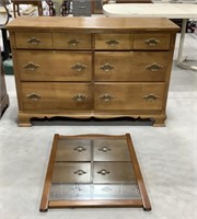 Wood dresser-50 x 18 x 33 w/ non attaching