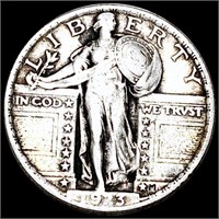 1923 Standing Liberty Quarter NICELY CIRCULATED
