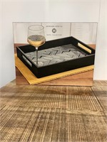 $100  Hotel collection large bedside tray