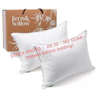 Fern and Willow down alternative king pillow (1)