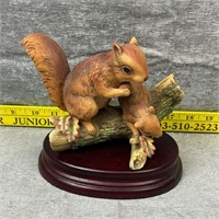 Masterpiece Ceramic Figurine Squirrel
