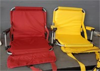 (2) Stadium Seats With Arms