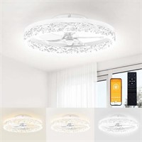 NEW! VOLISUN Modern Ceiling Fans With Lights And