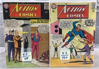 DC comics action comics #321, 323