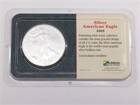 2005 One Dollar Silver Eagle Uncirculated