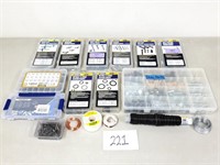 Screws, Fasteners, Wire, Springs, O-Rings (No Ship