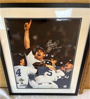 Autographed John Wetteland NYY Pic.