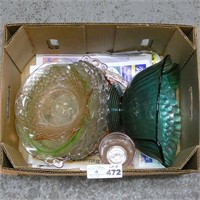 Assorted Depression Glass & Others