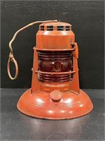 Vintage Dietz No. 40 Traffic Guard Red Lantern w/