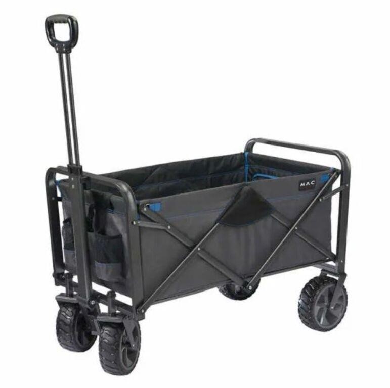 $90-Mac Sport XL Folding Wagon with Brakes