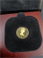 1976 Canadian one hundred dollar gold coin, celebr