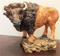 Buffalo Bison Statue Figurine