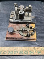 Antique telegraph control