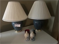 2qty Matching Table Lamps