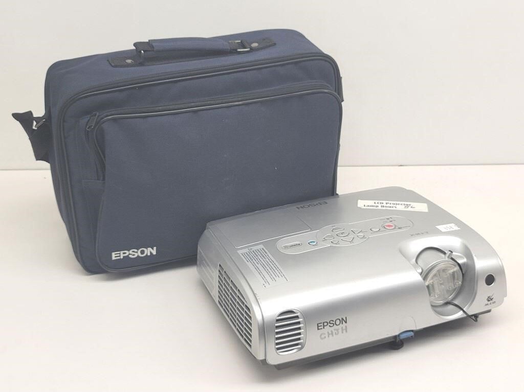 Epson Home Cinema Projector 3LCD w/ Case