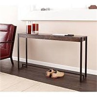 HOLLY AND MARTIN MACEN MEDIA CONSOLE TABLE BURNT