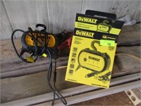 DeWalt waterproof charger-4amp & 50' ext cord