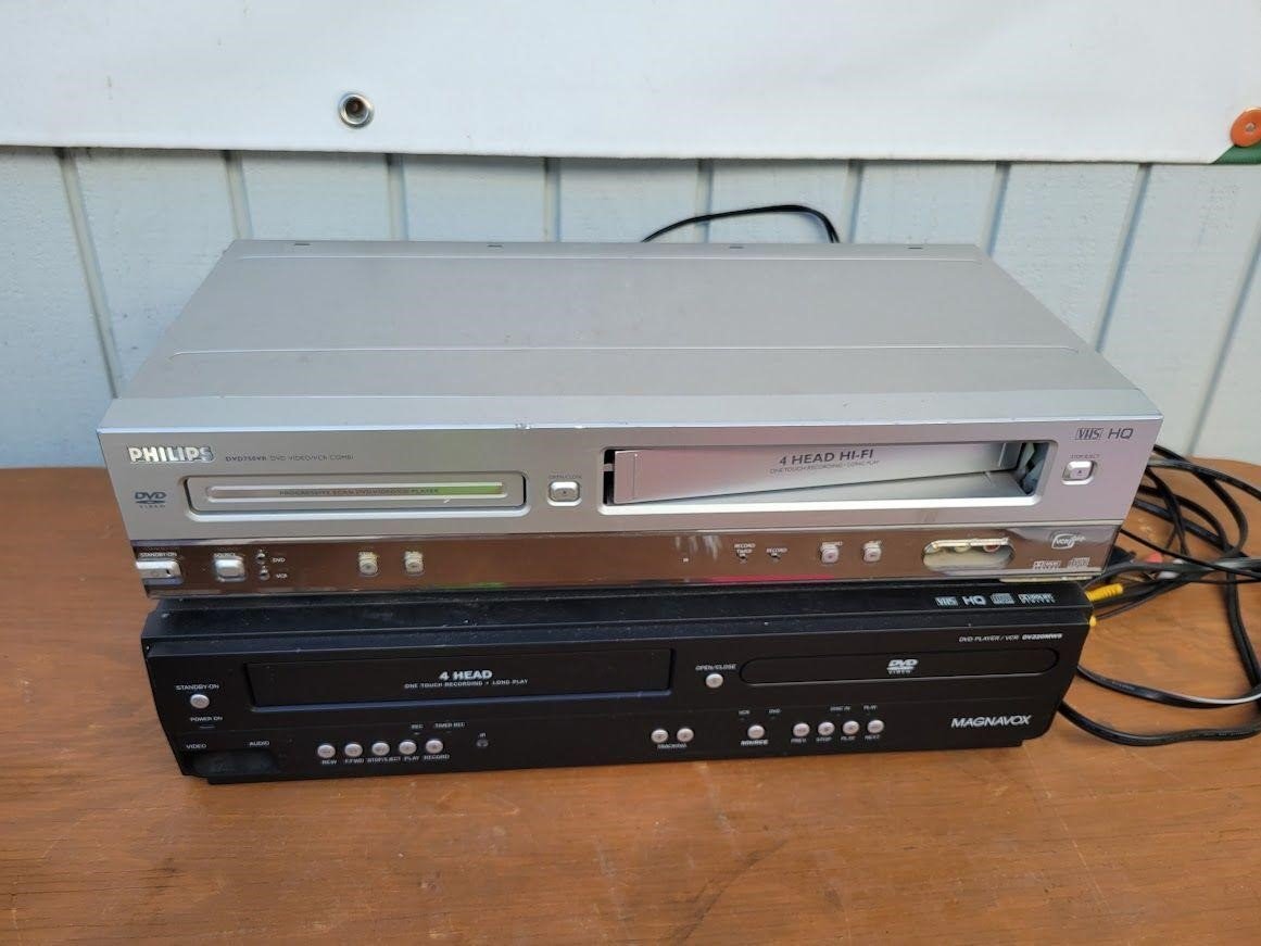 MAGNAVOX & PHILIPS VHS Players