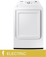 Samsung 27 In. 7.2 Cu. Ft. White Electric Dryer