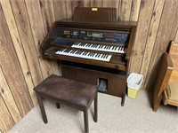 Lowrey Parade organ and stool