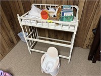 Changing table and potty chair