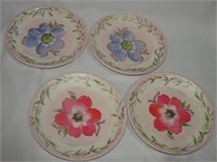 Set of 4 Merritt China Melamine Plates