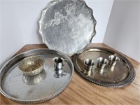 Silver Plated & Aluminum Trays