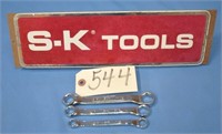 SK offset 6-pt wrench set (3/8" to 11/16")