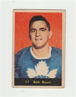 1960 Parkhurst Bob Baun Hockey Card