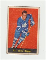 1960 Parkhurst Larry Regan Hockey Card