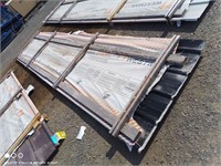 (9) Pcs 198" 26 Ga Steel Cladding