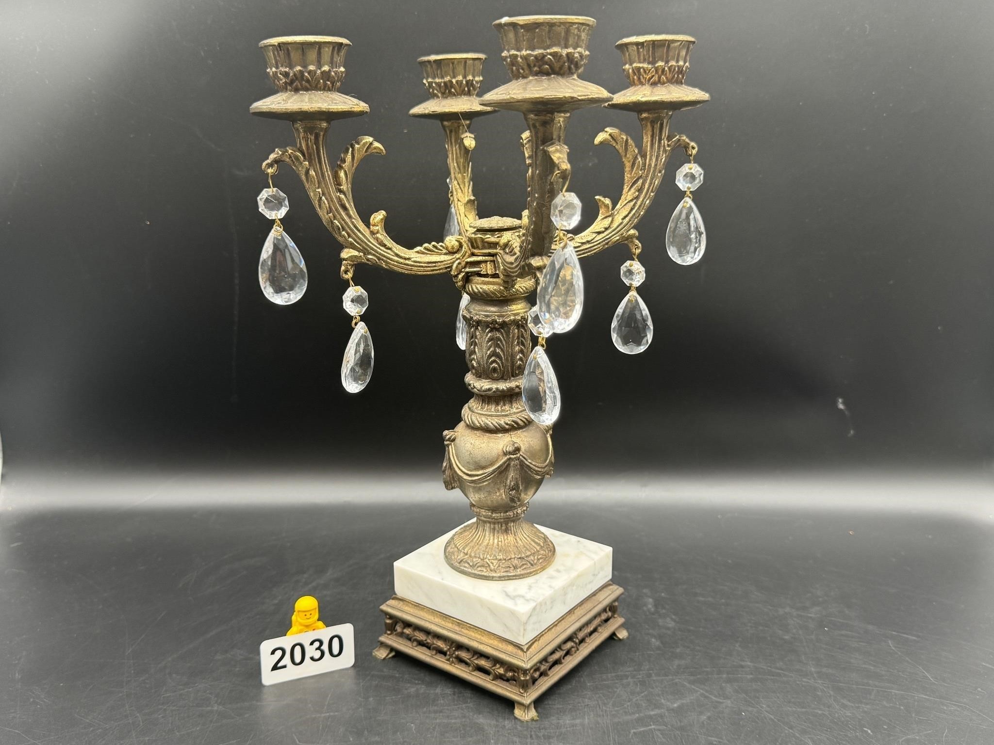 Stunning 4 Arm Accurate Cast Candelabra