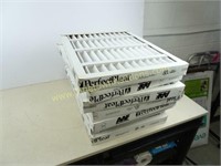 Stack of 16x20x2 Furnace Filters