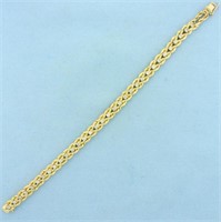 1.5ct TW Diamond Bracelet in 14K Yellow Gold