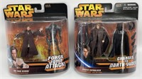 (2) Star Wars ROTS Revenge Of The Sith Deluxe