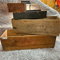 Dynamite Wooden Boxes