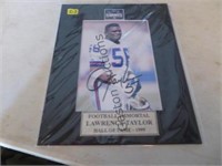 LAWRENCE TAYLOR PICTURE 4.5"X6.5" MATTE 8"X10"