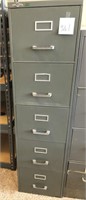 Globe Wernicke 5 drawer metal file cabinet