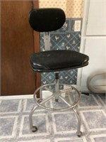 Metal adjustable chair