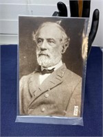 Robert E Lee postcard unused