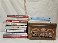 Bread Box & Variety Of Cool Books