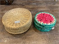 Pot pads, paper plate holders