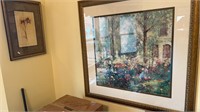 2- Framed Floral Paintings